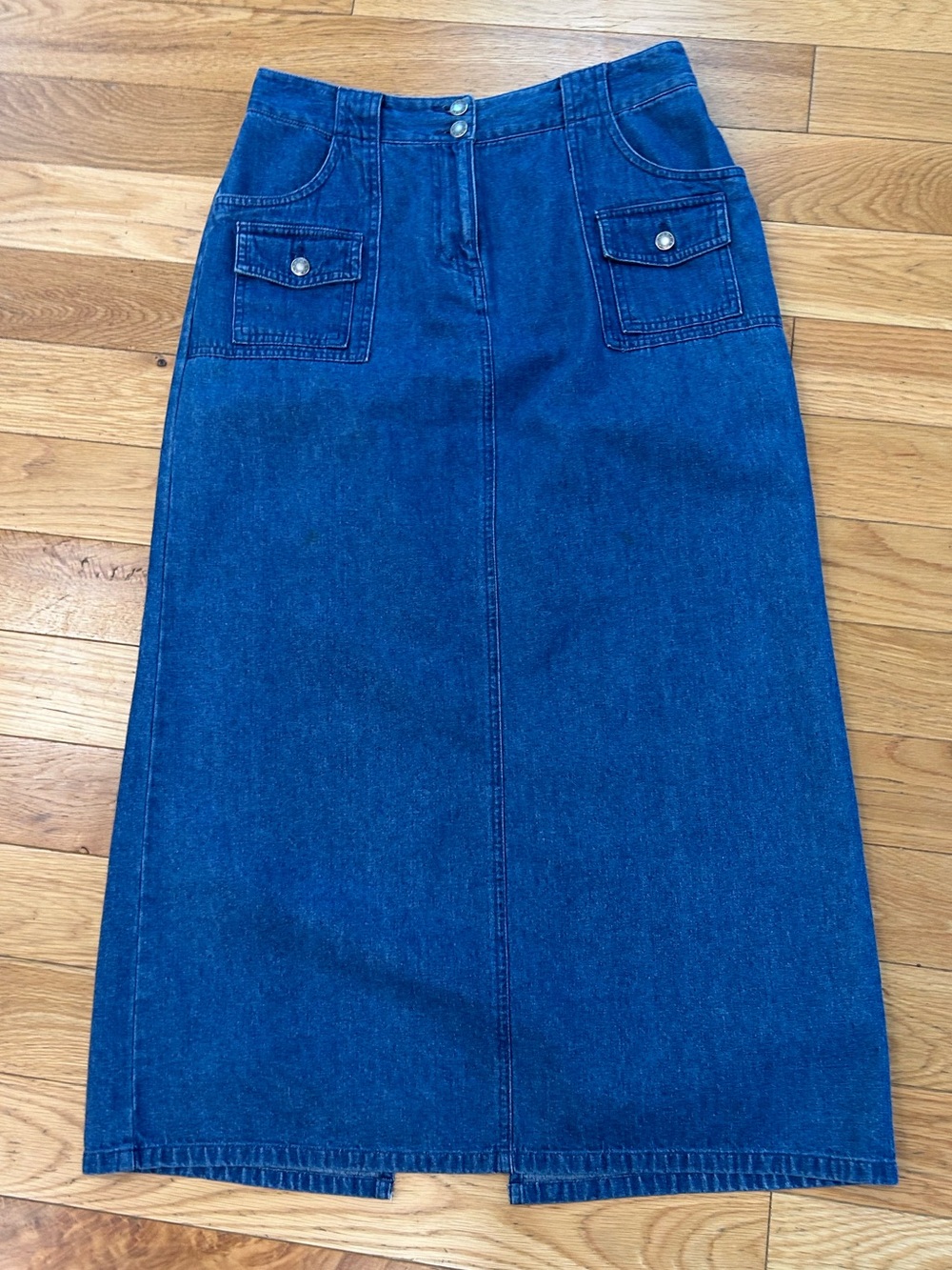 Midi Jean Skirt